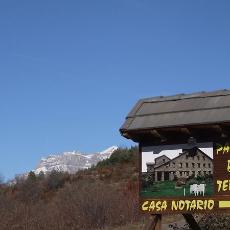 Casa Notario Otel Asín de Broto Dış mekan fotoğraf